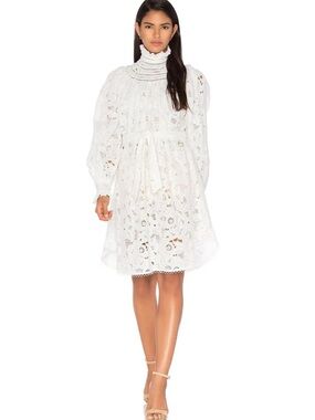 eden structured mini dress Zimmermann EDEN STRUCTURED MINI DRESS - 0845DF242DBL